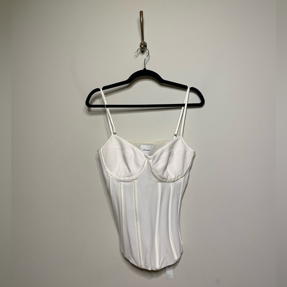 Reformation Rosetta Top in Fior Di Latte - Picture 4 of 9